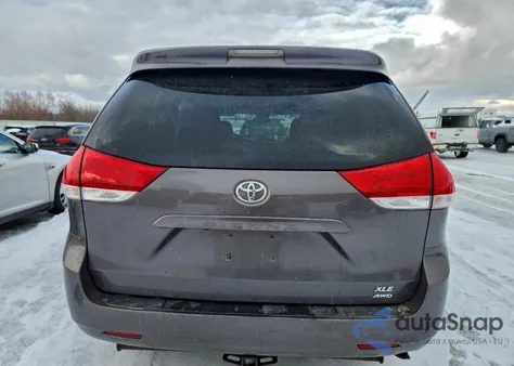 2012 Toyota Sienna Xle from USA, damaged, VIN 5TDDK3DC5CS043428